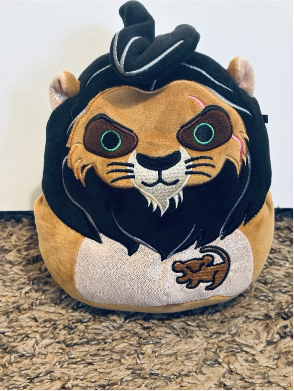 Squishmallows Disney The Lion King Scar 8" Plush Toy Jazwares Stuffed Animal